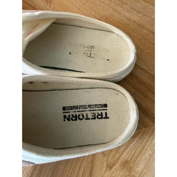 Tretorn Baby Pink Easy Nylite Slip On Sneaker Sz. 10 - Picture 4 of 7